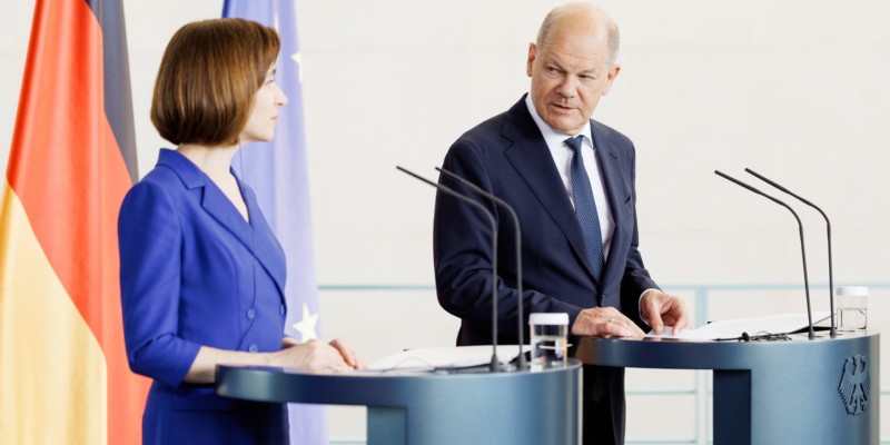 Cancelarul german Olaf Scholz vine la Chișinău, la invitația Maiei Sandu