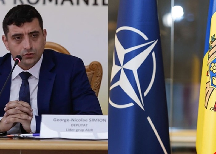 VIDEO George Simion s-a descătușat. Liderul AUR face pe față jocurile Rusiei: Trupele NATO din Republica Moldova caută să extindă războiul!