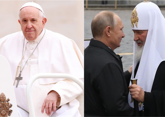 Concluzia scriitorului Cristian Bădiliță: Papa Francisc ar trebui să-i anatemizeze pe Kirill și Putin, anticriștii de la Răsărit. Atunci cînd se masacrează în numele lui Isus, anatema papală devine obligatorie