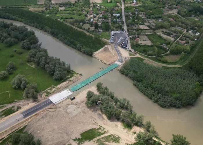 FOTO. Încă o fereastră spre UE. A fost inaugurat un nou pod peste Prut: Leova-Bumbăta, al șaptelea punct de frontieră dintre România și R. Moldova