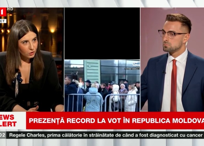 Ioana Constantin: "În România nu avem în prezent un lider politic precum Maia Sandu, care să creeze această efervescență în popor. Dacă Maia Sandu nu ar fi fost atât de efervescentă și atât de hotărâtă, nu am fi văzut prezența aceasta la vot!"