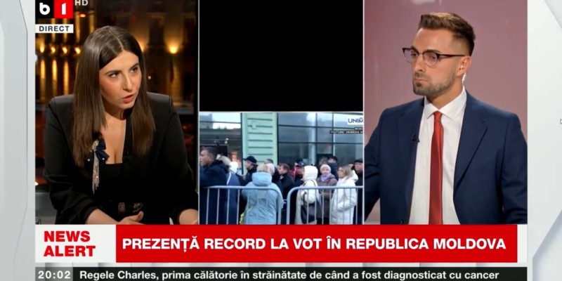 Ioana Constantin: "În România nu avem în prezent un lider politic precum Maia Sandu, care să creeze această efervescență în popor. Dacă Maia Sandu nu ar fi fost atât de efervescentă și atât de hotărâtă, nu am fi văzut prezența aceasta la vot!"