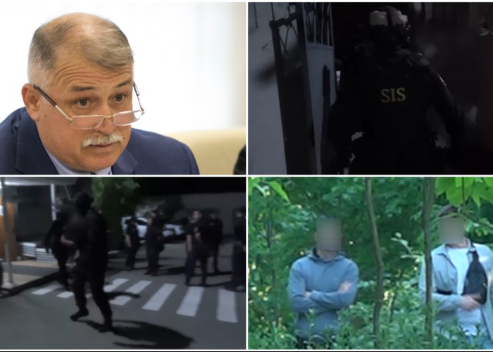 VIDEO Un șef din Parlamentul de la Chișinău și un polițist de frontieră, reținuți pentru trădare de patrie: Ar fi transmis informații Ambasadei Rusiei