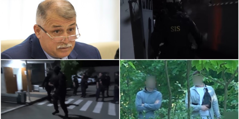 VIDEO Un șef din Parlamentul de la Chișinău și un polițist de frontieră, reținuți pentru trădare de patrie: Ar fi transmis informații Ambasadei Rusiei