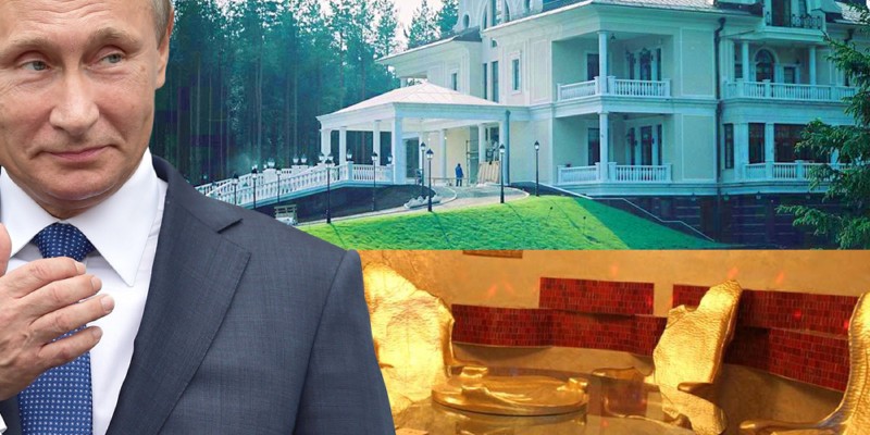 Lux, rubine și viață de nabab: Palatul de Aur din Valdai al țarului nebun, Vladimir Putin!