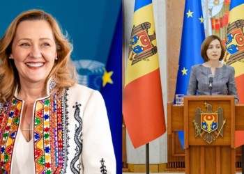 Aflată la Chișinău, prezidențiabila Elena Lasconi îi asigură pe basarabeni că România va putea proteja Republica Moldova în cazul unui atac militar al Federației Ruse / Nuanța scoasă în relief de candidata USR în ceea ce privește sprijinirea Ucrainei