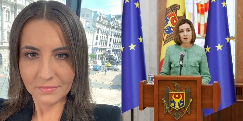 Jurnalista Ioana Constantin: E fantastică forța cu care Maia Sandu se luptă în aceste zile pentru a scoate R.Moldova de sub jugul Rusiei! Dragi prieteni de peste Prut, indiferent unde vă aflați, este foarte important să votați DA la referendumul pentru integrarea în UE!