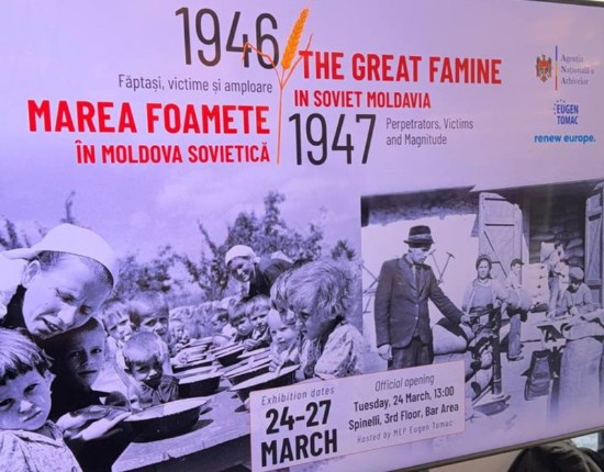 Foametea organizată de sovietici între 1946 și 1947 în Basarabia a ucis peste 200.000 de oameni și a afectat fizic alți 400.000. Masacrul va fi recunoscut oficial, printr-o lege specifică, în R.Moldova