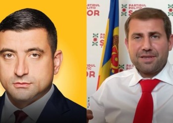 FOTO. O nouă DOVADĂ că Simion e candidatul Rusiei la președinția României. Rețeaua infractorului pro-rus Ilan Șor îi îndeamnă pe moldoveni să-l voteze pe ”suveranistul” AUR-ist