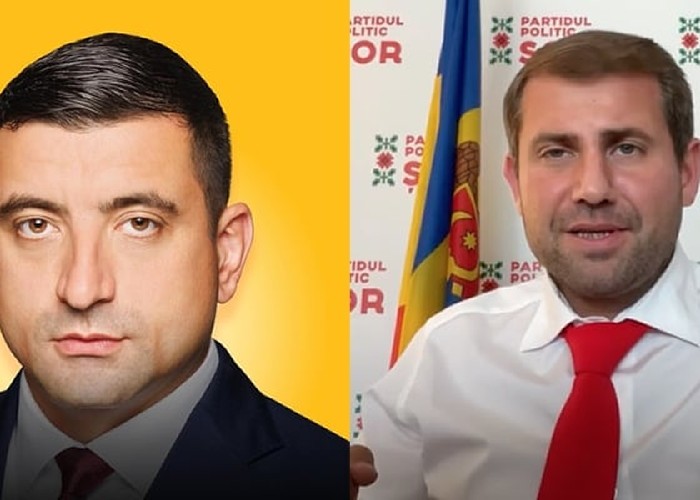FOTO. O nouă DOVADĂ că Simion e candidatul Rusiei la președinția României. Rețeaua infractorului pro-rus Ilan Șor îi îndeamnă pe moldoveni să-l voteze pe ”suveranistul” AUR-ist