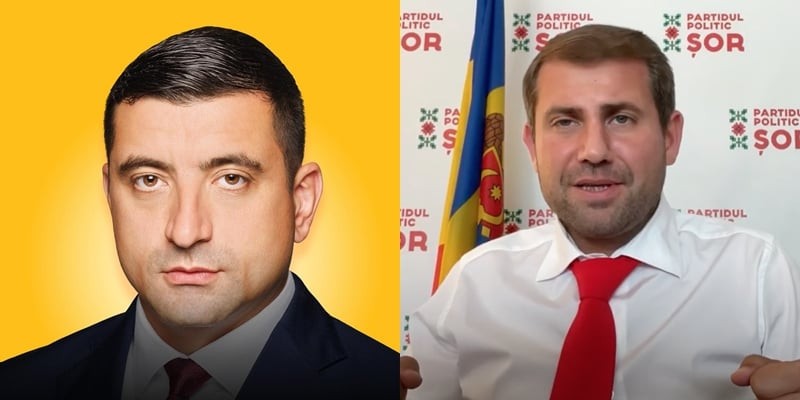 FOTO. O nouă DOVADĂ că Simion e candidatul Rusiei la președinția României. Rețeaua infractorului pro-rus Ilan Șor îi îndeamnă pe moldoveni să-l voteze pe ”suveranistul” AUR-ist