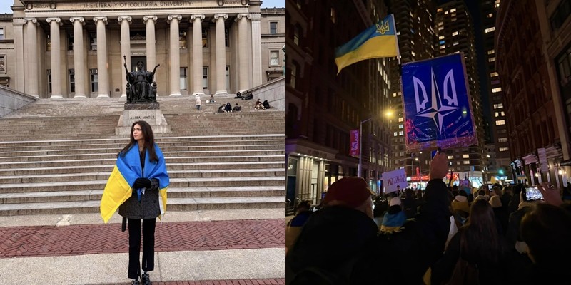 Apelul de solidaritate cu Ucraina lansat de Corina Musteață, o tânără basarabeană care studiază în New York: "În vremuri precum acestea, durerea și mânia nu sunt doar poveri, ci sunt chemări la acțiune" / "Într-o zi, când copiii mei mă vor întreba despre anul 2025, le voi spune cu mândrie că mama lor a stat pe baricada dreaptă a istoriei"