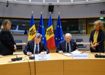 R.Moldova a devenit prima țară semnatară a unui Parteneriat pentru Securitate și Apărare cu UE / Ce prevede documentul semnat de Borrell și Recean / „Moldova devine mai puternică și mai rezistentă din punct de vedere politic și economic”