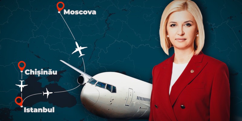 VIDEO Lupul în blană de oaie al politicii moldovenești. Irina Vlah, „pro-europeana” de pe cursa Chișinău-Moscova, și „amnezia” de care suferă când este întrebată de zborurile frecvente în Rusia