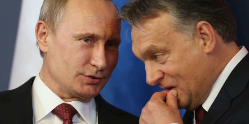Propaganda Rusiei îi ridică osanale lui Putin de la Budapesta, adică lui Viktor Orban, insistând că Ungaria ar trebui să anexeze Transilvania și Transcarpatia