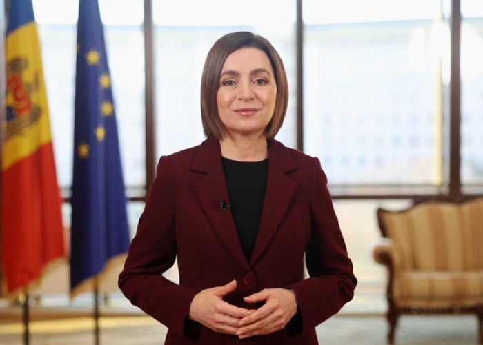 VIDEO. Maia Sandu solicită referendum pe tema integrării europene și anunță că va candida pentru un nou mandat la Președinție. Discursul susținut la împlinirea a trei ani de mandat