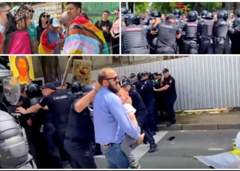 Rusia a organizat destabilizări și la marșul LGBT din Chișinău. MAI denunță atât agresarea polițiștilor, cât și „o mobilizare dirijată, respectiv influențe externe menite să alimenteze tensiuni sociale și să slăbească încrederea în instituțiile statului”
